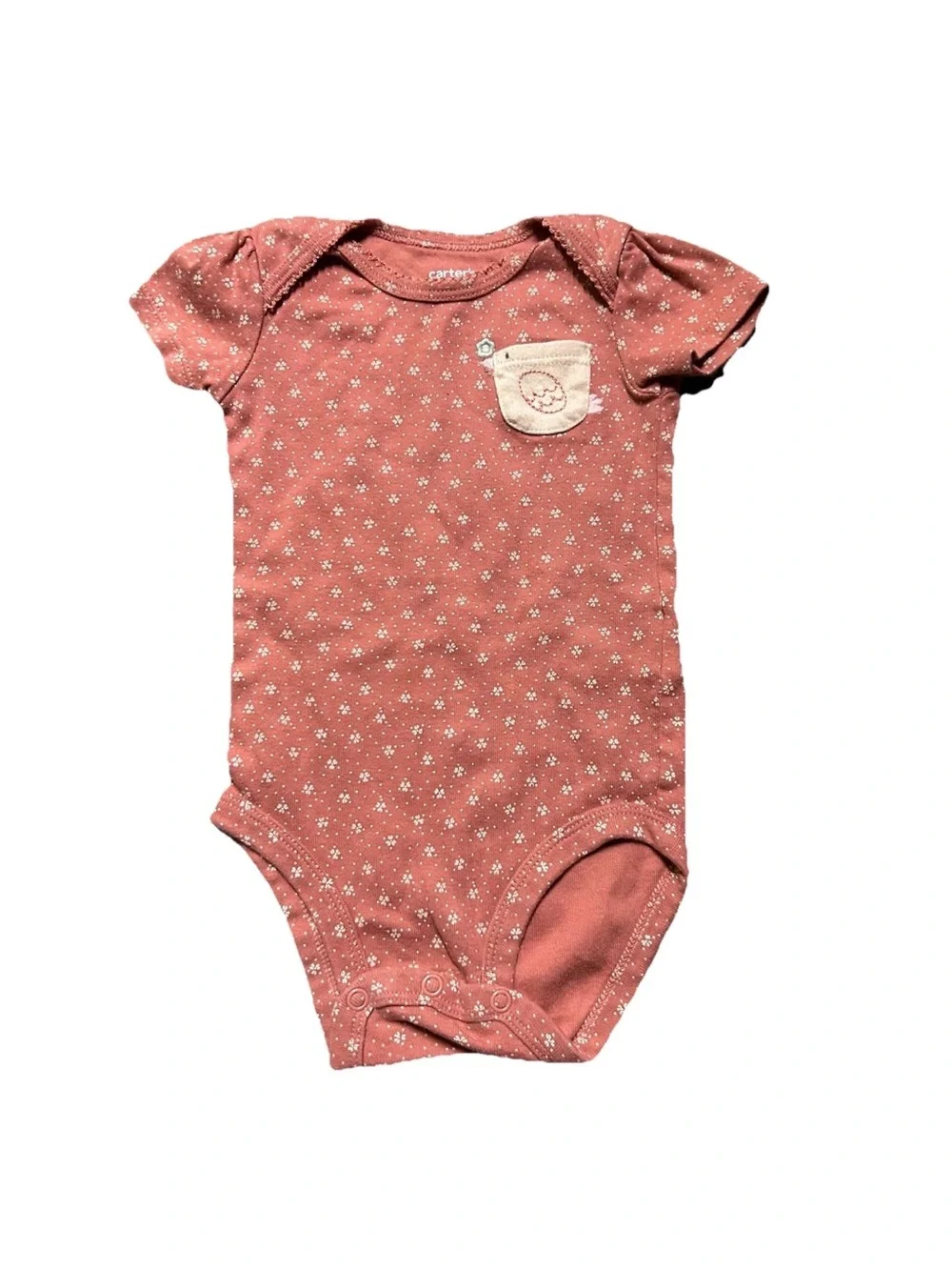 Baby Girl Short Sleeve Tank Top Bodysuits Size 6-9 Months Summer
